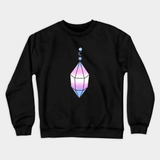 Trans Pride Witchy Pendant Crewneck Sweatshirt